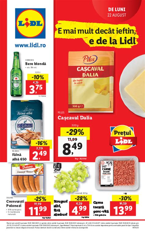 orar lidl romania.